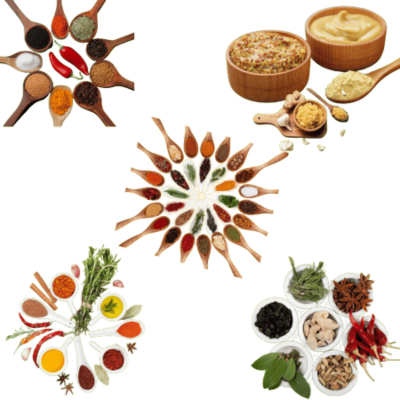 Powdered spices and batter spices