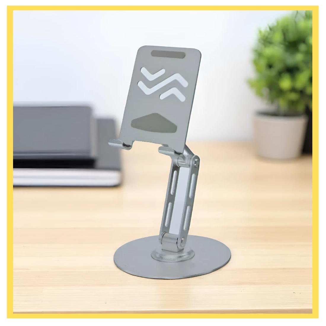 Metal 360 Rotate L-015 Carbon Steel Phone Stand