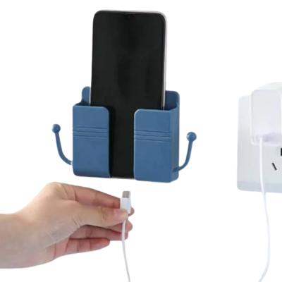 Mobile Phone Plug Wall Holder Charging Multifunction Holder Stand - 1Pcs