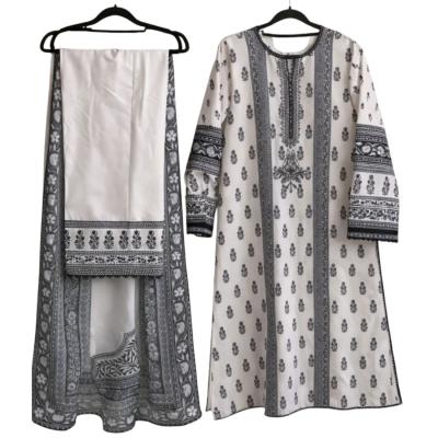 Premium Quality New Trendy Readymade 3 pieces Dress